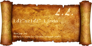 László Linda névjegykártya